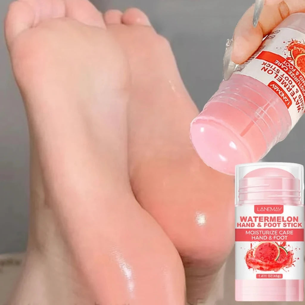 Crème Hydratante en Profondeur pour les Pieds Secs et Craquelés, Talon, Doux, Adoucissant la Peau, Fruité, Soins des Mains et des Pieds, Outils en Bâton, 40g